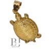 TURTLE PENDANT GOLD 10K - Image 3