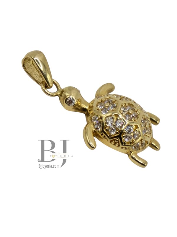 TURTLE MINI PENDANT 14K