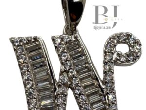 ZIRCONIA BAGUETTE LETTER