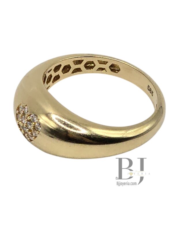 CHUNKY HEART RING - Image 4