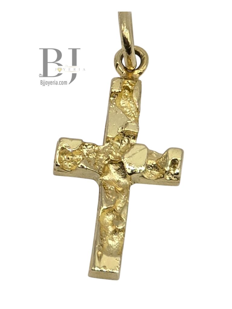 NUGGET CROSS PENDANT (0047)