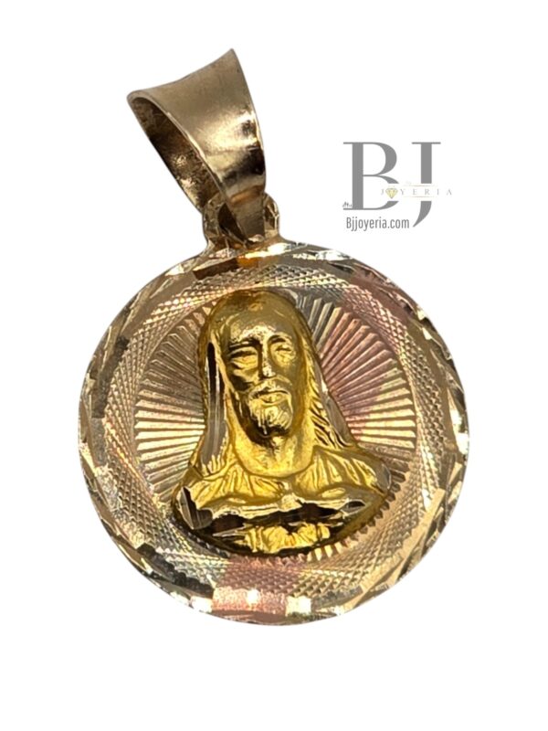JESUS THREE GOLD PENDANT