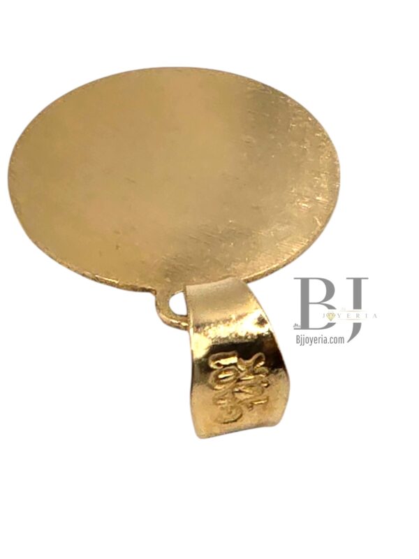 JESUS THREE GOLD PENDANT - Image 2
