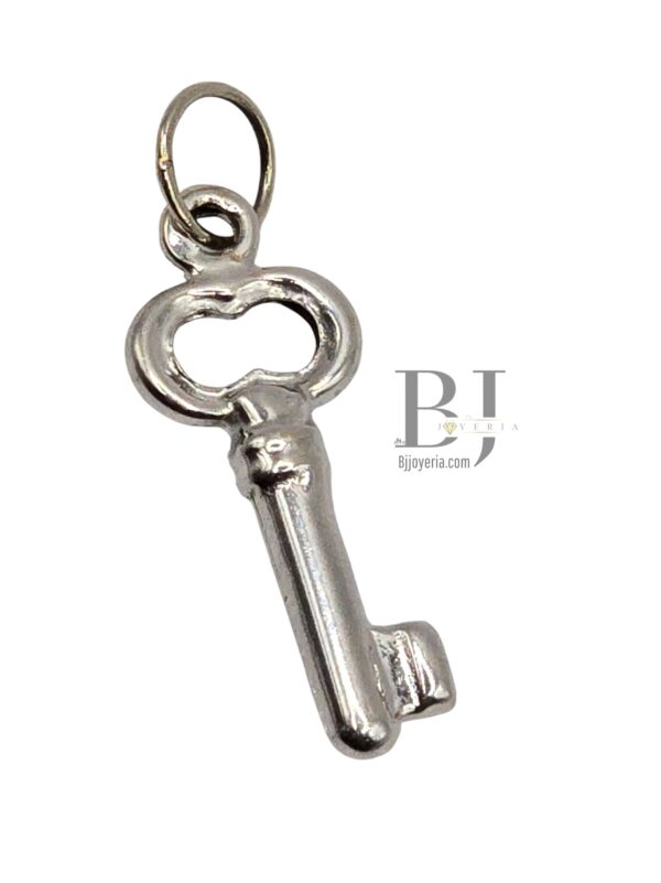 KEY PENDANT WHITE GOLD - Image 2