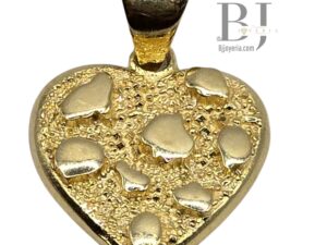 NUGGET HEART PENDANT