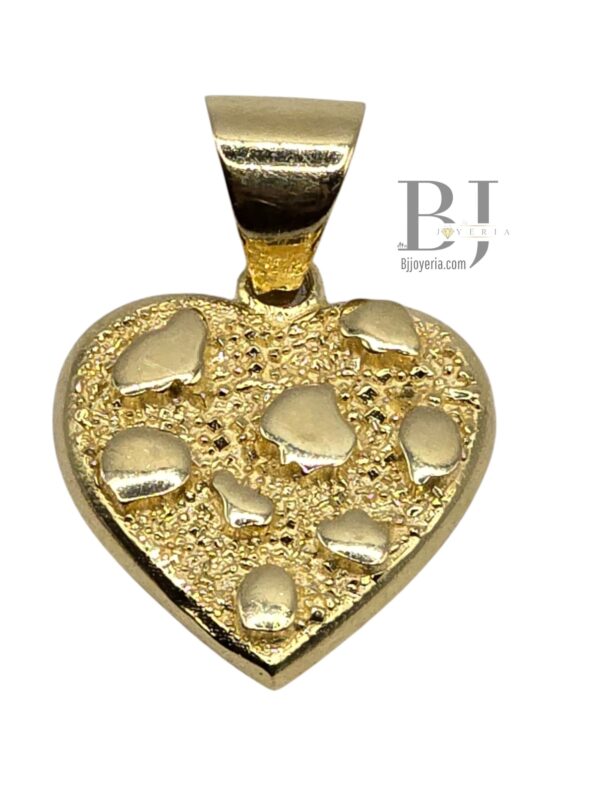 NUGGET HEART PENDANT