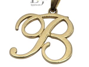 LETTER B PENDANT