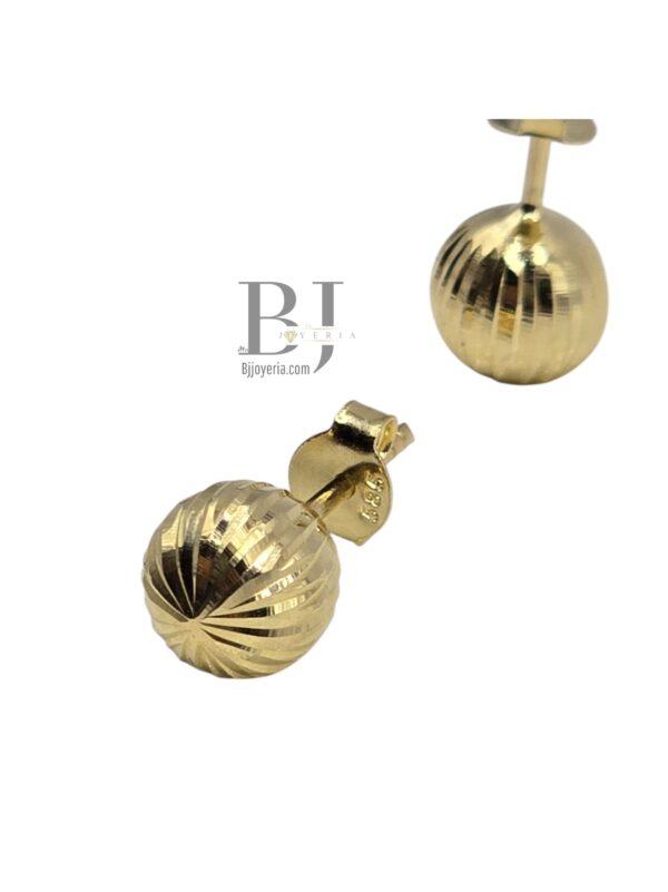 BRIGHT SPHERE EARRINGS - Image 2