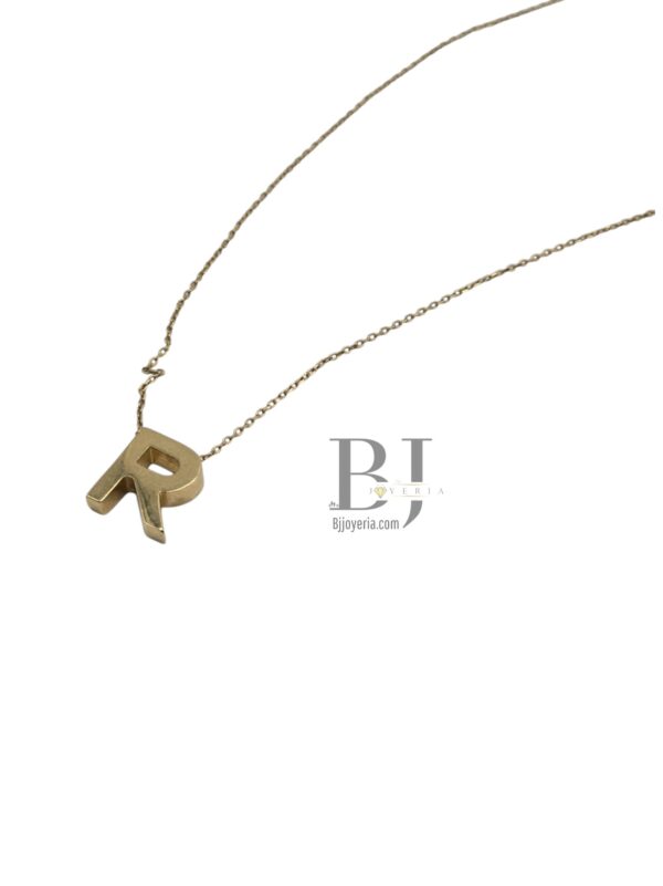 CHAIN & LETTER PENDANT - Image 4
