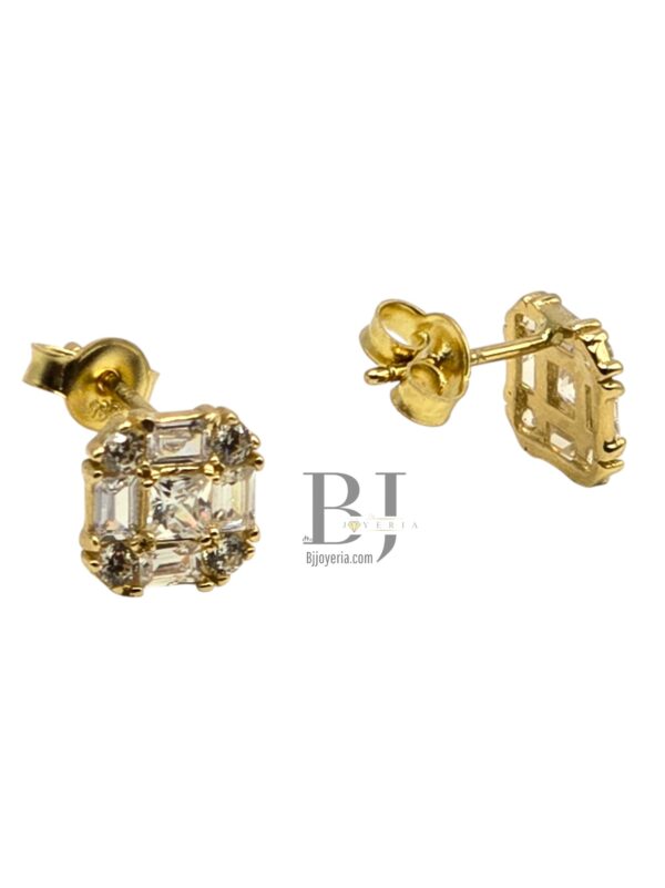 SQUARE EARRINGS - Image 2