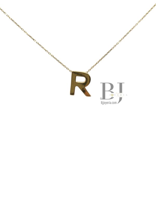 CHAIN & LETTER PENDANT - Image 3