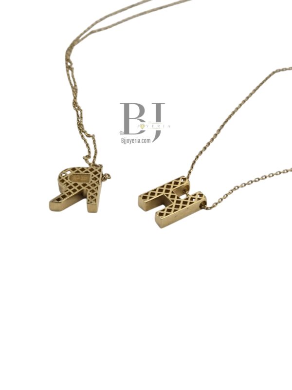 CHAIN & LETTER PENDANT - Image 2