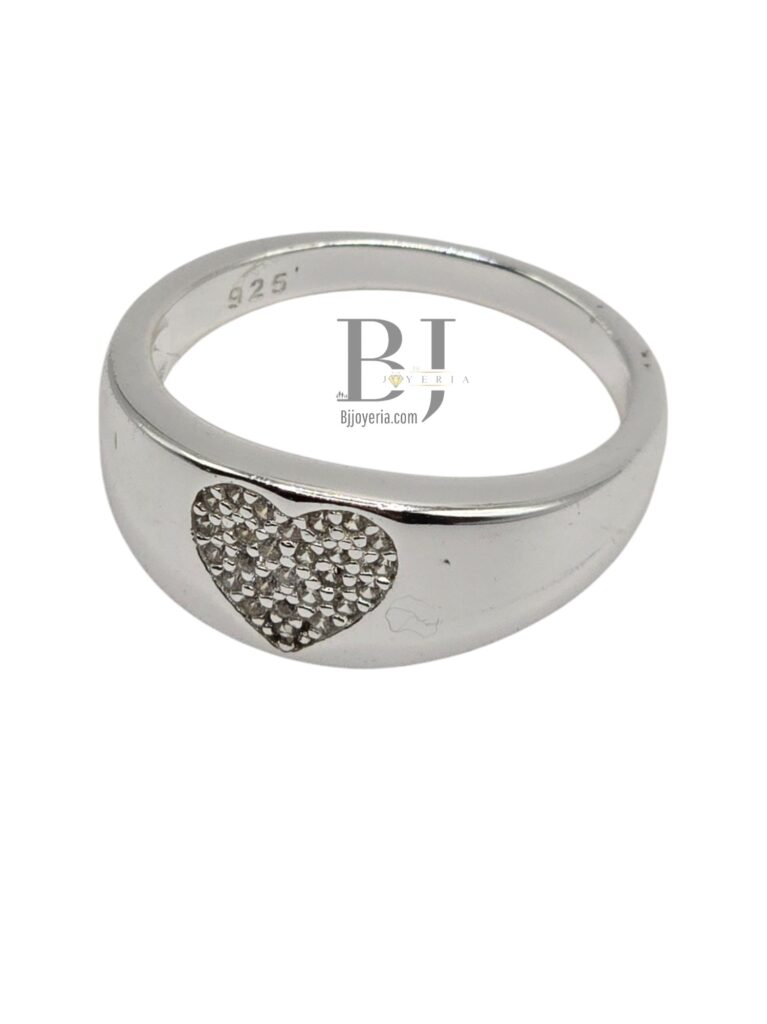 HEART BAND RING (0117)