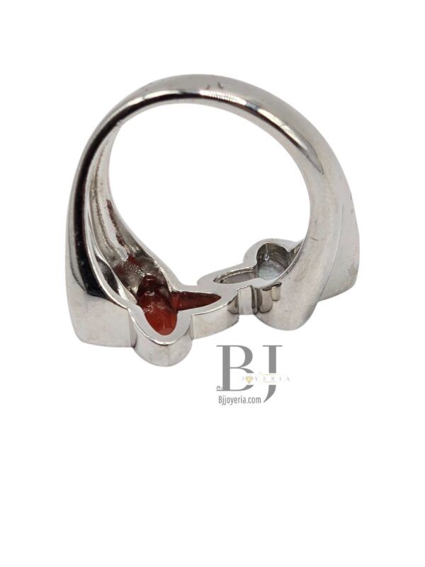 FLOWERS RING SIZE 8 - Image 2