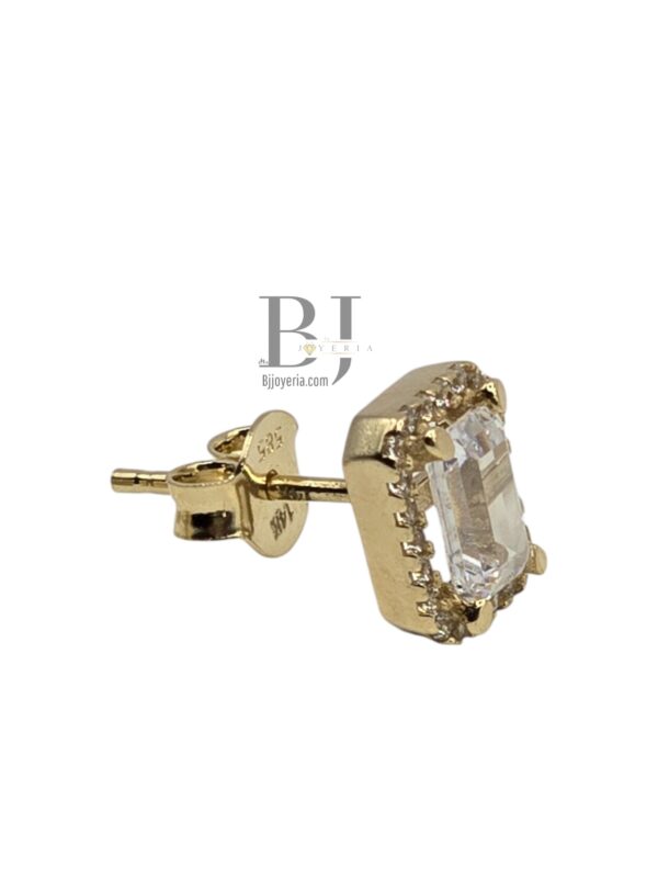 RECTANGLE EARRINGS - Image 3