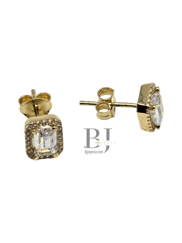 RECTANGLE EARRINGS - Image 2