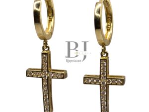 HOOPS CHARM CROSS