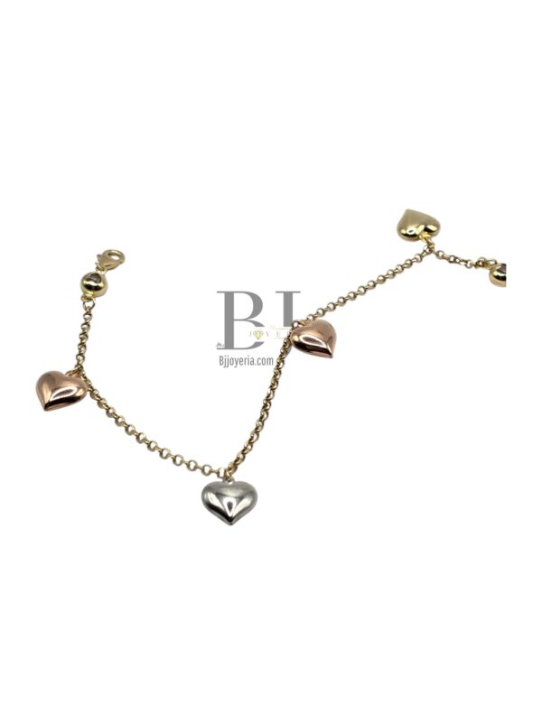 HEARTS CHARM BRACELET - Image 3