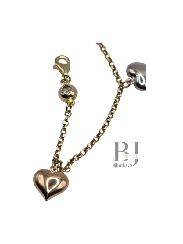 HEARTS CHARM BRACELET - Image 2
