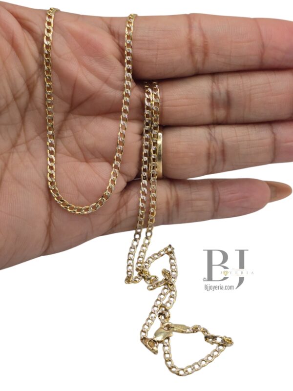 CUBAN CHAIN DIAMOND CUT 22¨ - Image 2