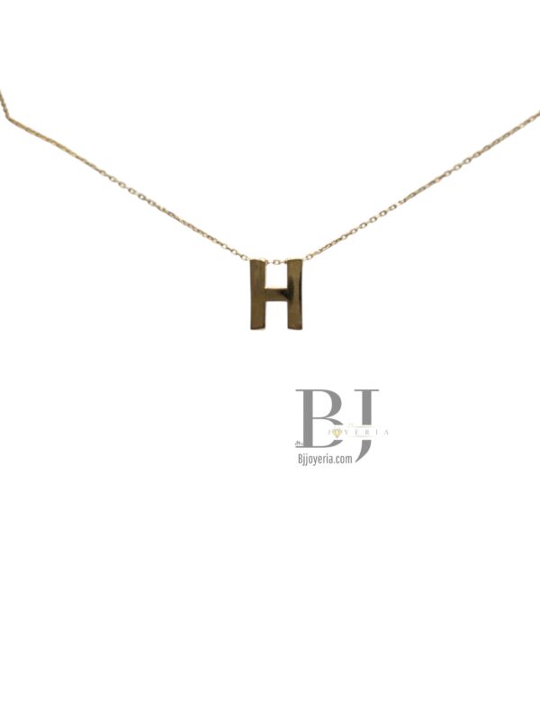 CHAIN & LETTER PENDANT - Image 6