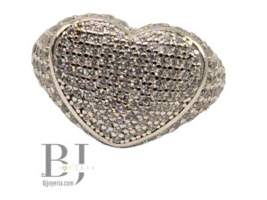 CHUNKY HEART RING