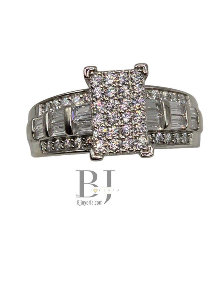 RECTANGLE RING PRINCESS CUT (0504)