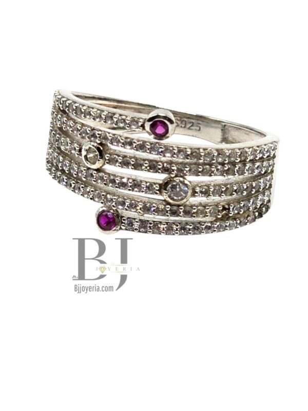 PINK/WHITE RING #7.5