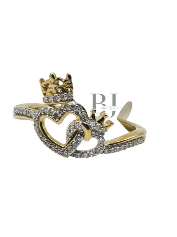 DIAMOND HEART RING