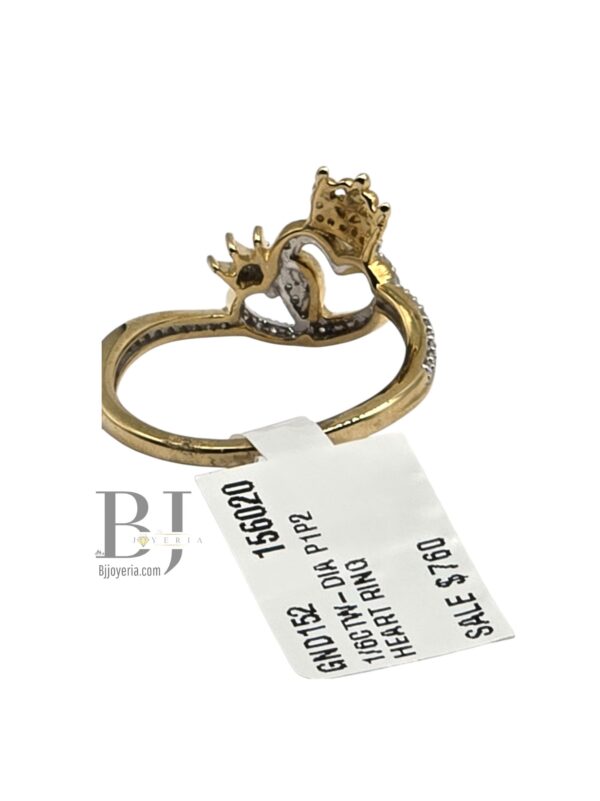 DIAMOND HEART RING - Image 3