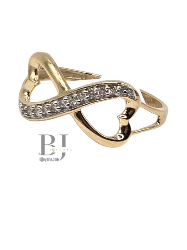 INFINITE HEART DIAMOND RING - Image 4