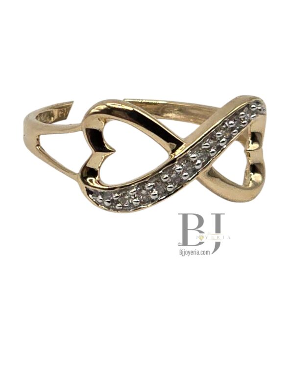 INFINITE HEART DIAMOND RING - Image 3