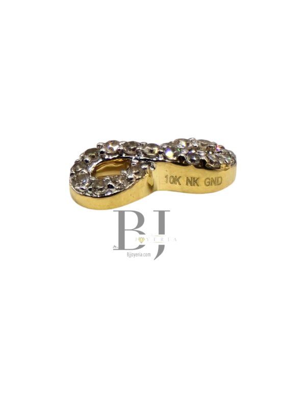 NATURAL DIAMOND INFINITY EARRING - Image 2