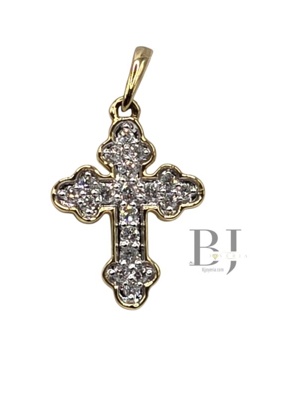 NATURAL DIAMOND CROOSS PENDANT