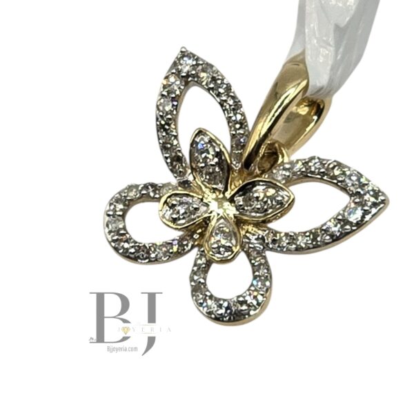 NATURAL DIAMOND BUTTERFLY PENDANT