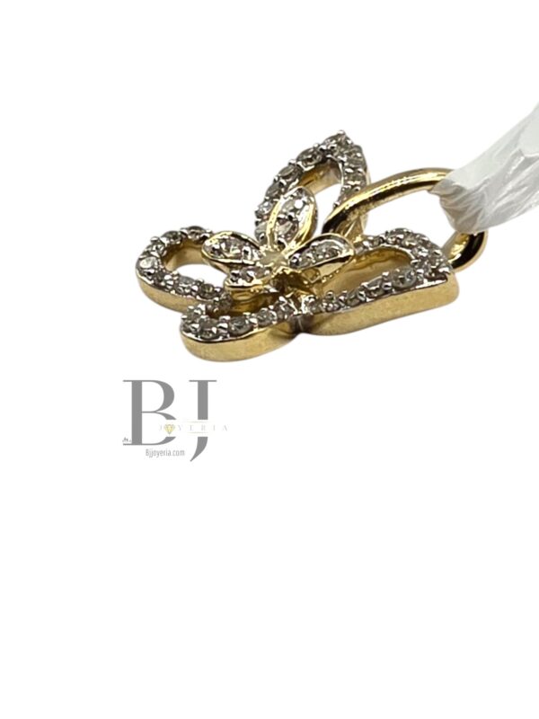 NATURAL DIAMOND BUTTERFLY PENDANT - Image 4