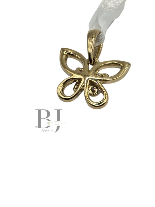NATURAL DIAMOND BUTTERFLY PENDANT - Image 3
