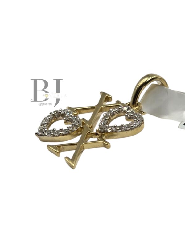 DIAMOND NATURAL HEART PENDANT - Image 3