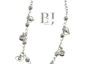 HEART CHARMS BRACELET