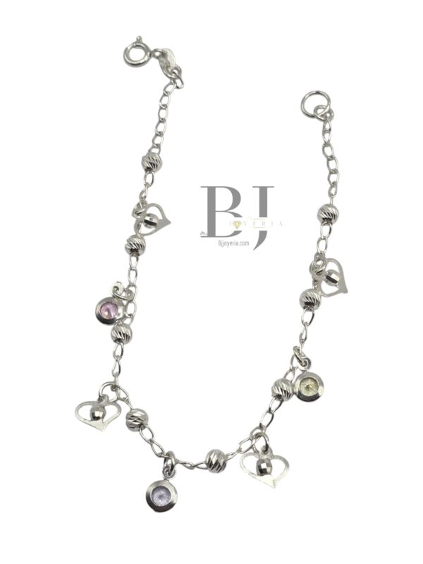 HEART CHARMS BRACELET