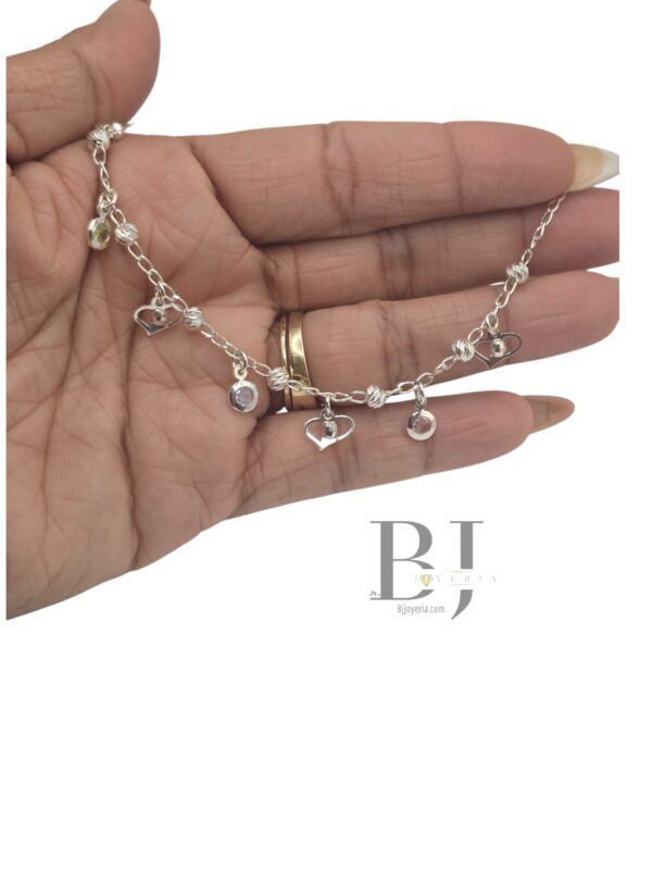 HEART CHARMS BRACELET - Image 2