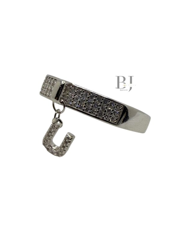 CHARM RING LETTER U - Image 3
