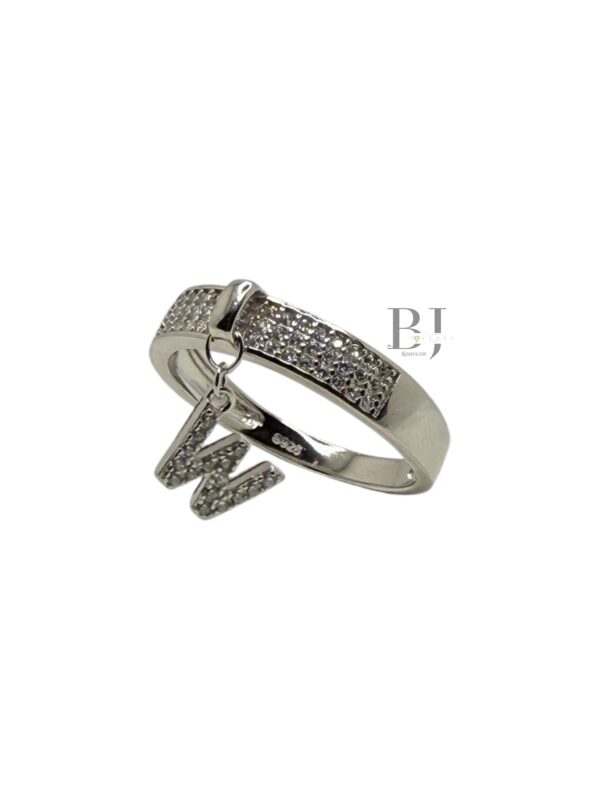 CHARM RING LETTER W - Image 3