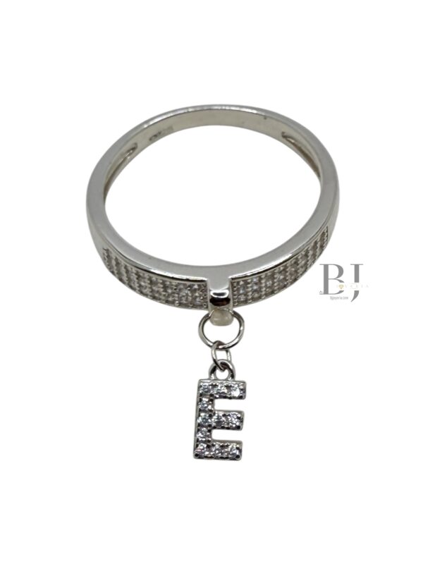 CHARM RING LETTER E - Image 5