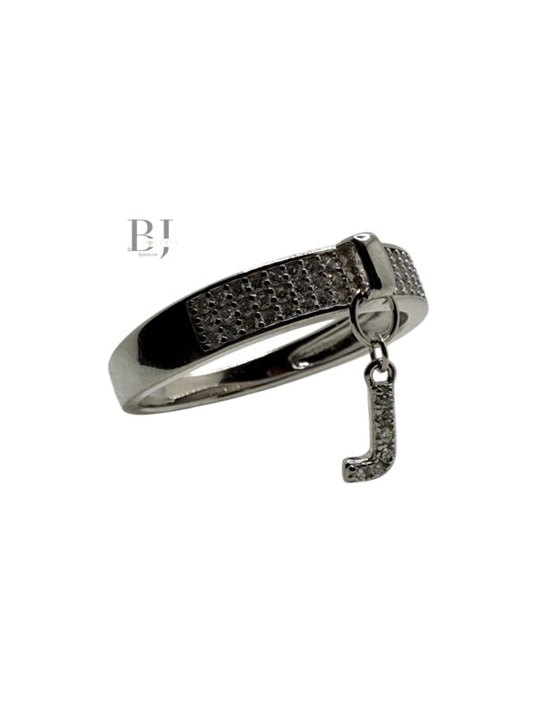 CHARM RING LETTER J - Image 4