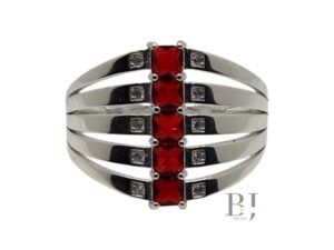RED WEEKLY RING