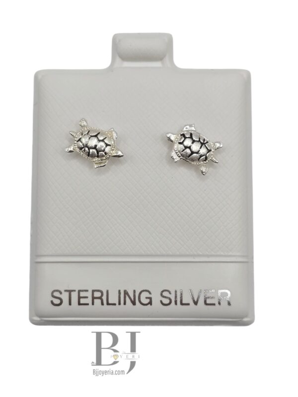 Turtle earring (ball clasp)
