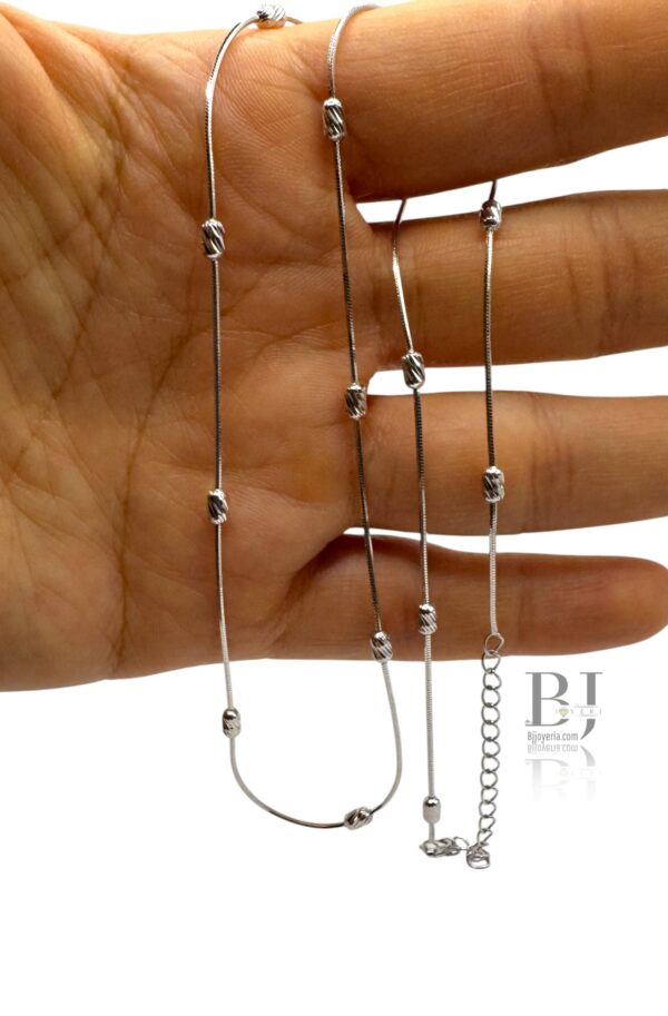 DIAMOND-CUT BEAD BALL CHAIN - Image 2