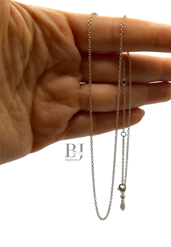 DOUBLE HEART ON CABLE CHAIN - Image 3
