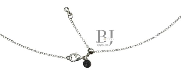 INFINITY PENDANT ON CABLE CHAIN - Image 3